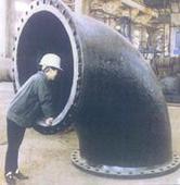 供應(yīng)大口徑球墨鑄鐵彎頭