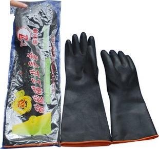 供應(yīng)DA東莞鼎安乳膠耐酸堿手套廣州全層豬頭皮手套深圳耐高溫手套