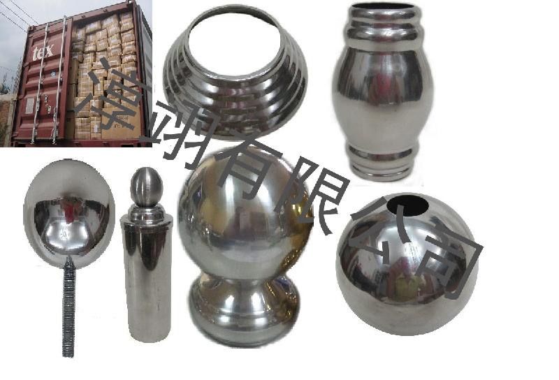 供應(yīng)用于大門圍欄家具的不銹鋼雙孔直通球