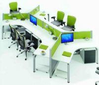 供應(yīng)一對(duì)一培訓(xùn)桌課桌椅屏風(fēng)工位