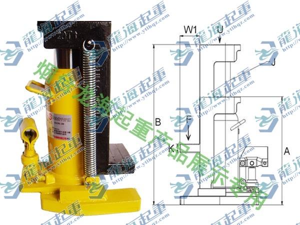 爪式千斤顶起重吊装气动千斤机图片