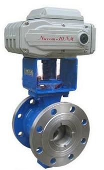 永嘉電動(dòng)V型調(diào)節(jié)球閥圖片