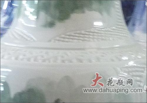 供應(yīng)1米8墨彩山水大花瓶_景德鎮(zhèn)陶瓷花瓶_大廳擺放_(tái)山水畫瓷器