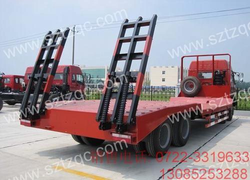 挖掘機平板車圖片/挖掘機平板車樣板圖 (3)