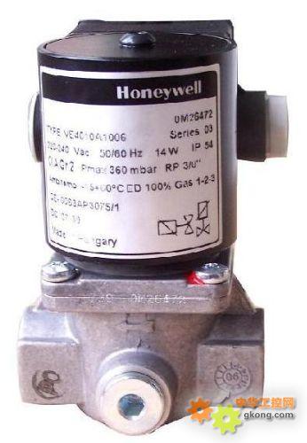 供应霍尼韦尔Honeywell燃气电磁阀VE4000A1VE40