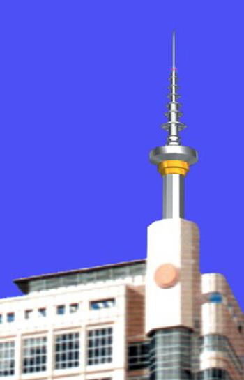 供應(yīng)樓頂避雷塔_樓頂通訊塔_樓頂避雷針_樓頂裝飾塔