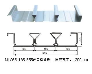 合肥金苏供应闭口式555楼承板，欢迎选购图片