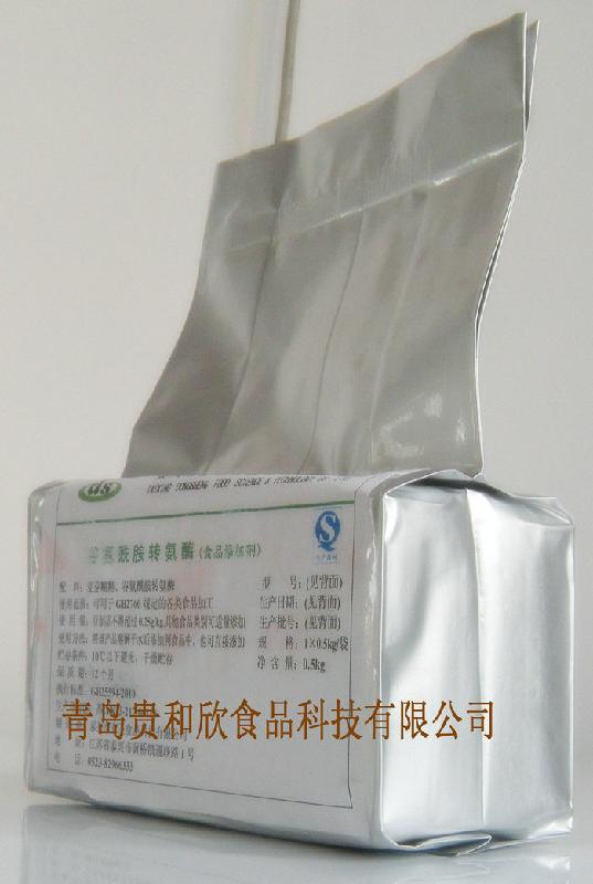 谷氨酰胺轉(zhuǎn)氨酶 轉(zhuǎn)谷氨酰胺酶 高活力tg TG酶 120u/g 酶制劑 青島貴和欣食品科技有限公司