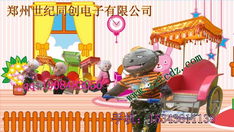 供應(yīng)喜洋洋機(jī)器人拉車廠家新款機(jī)器人拉車供應(yīng)商機(jī)器人拉車批發(fā)商