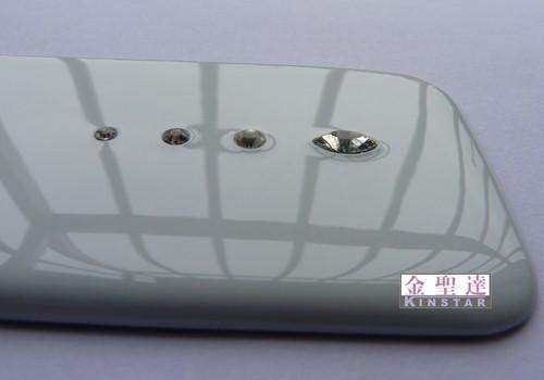 供應(yīng)深圳塑膠殼鑲鉆