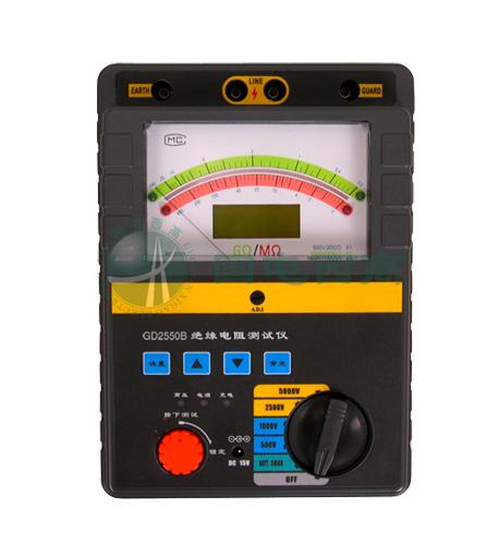 絕緣電阻測試儀兆歐表測試儀圖片
