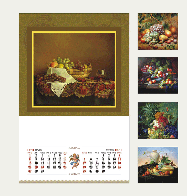 供應(yīng)深圳市龍年掛歷批發(fā)報(bào)價(jià)