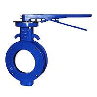 手動(dòng)對(duì)夾式電動(dòng)軟密封蝶閥圖片