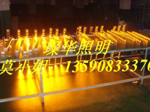 供應(yīng)黃光高亮大功率led洗墻燈
