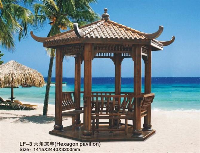 供應(yīng)防腐木涼亭