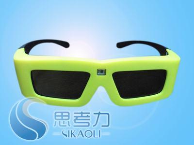 供应3D眼镜投影系列-SKL-DLP-A-05(黄色款)SKLD