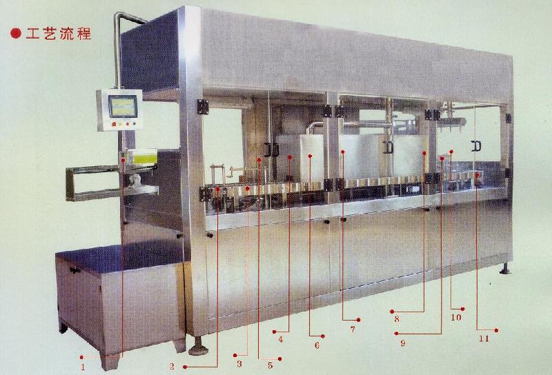 卧式利0乐砖砖型灌装机牛奶图片