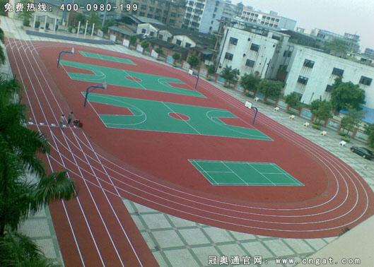 丙烯酸籃球場圖片/丙烯酸籃球場樣板圖 (2)