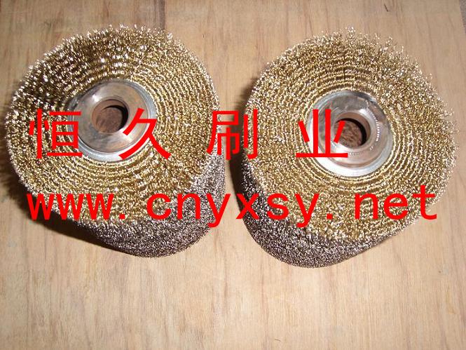 供應(yīng)刷輪不銹鋼絲刷輪除銹鋼絲