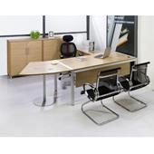 供應(yīng)板式家具推薦G75板式大班臺(tái)，板式家具板式大班臺(tái)廣州佰正廠家推薦