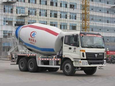 歐曼后雙橋混凝土攪拌運(yùn)輸車圖片