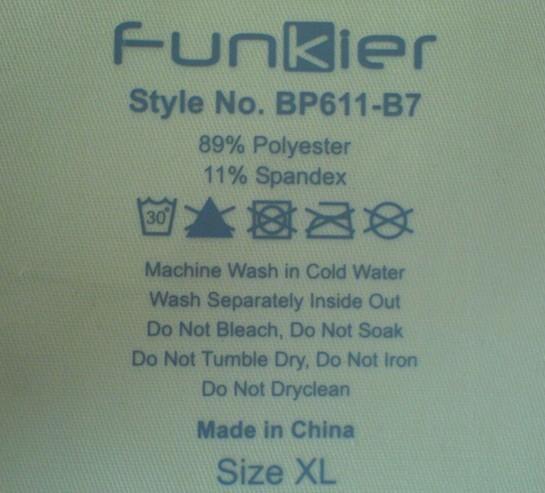 服裝熱轉移后領標圖片