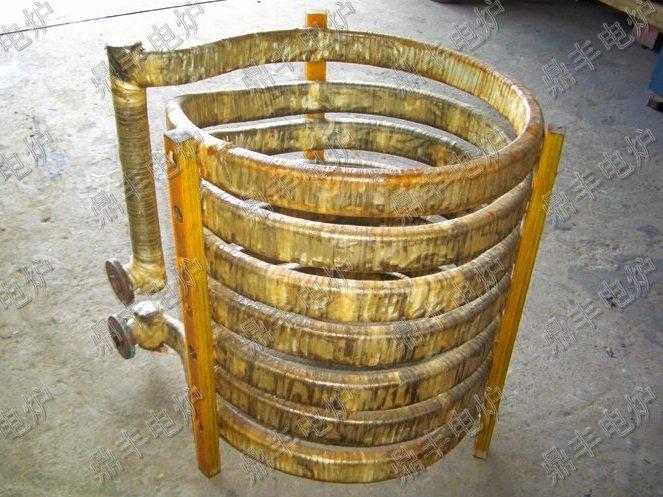 真空爐同軸電極感應(yīng)圈圖片