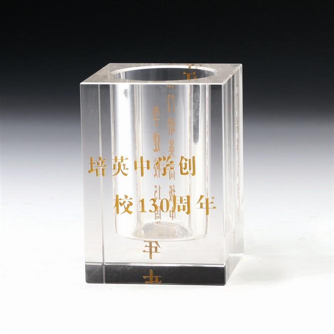 供應西安水晶筆筒定做水晶精美筆筒-西安筆筒批發(fā)-西安水晶筆筒設計