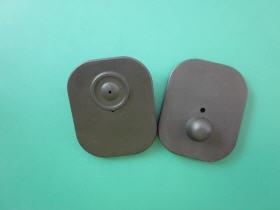 供應(yīng)超市黑小方防盜標(biāo)簽，EAS小方防盜扣，服裝灰小方防盜扣子直銷