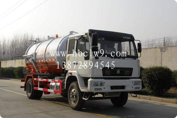 重汽吸污車圖片