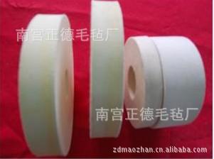 供應(yīng)毛氈玻璃拋光輪，羊毛毛氈拋光輪片廠家，玻璃拋光毛氈輪廠家直銷