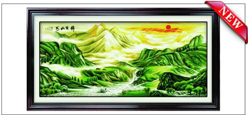 供應河南100精準印花十字繡 誠招全國代理 15825759222