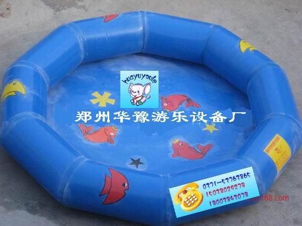 供應(yīng) 華豫 充氣水池充氣釣魚(yú)池充氣沙灘池 多功能充氣水池 兒童多功能充氣水池