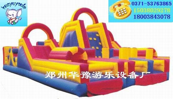 供應(yīng)戶外運(yùn)動器材充氣滑梯