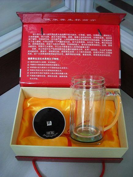 水晶玻璃納米保健杯廠家*