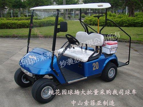 二座高爾夫球車圖片