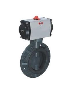 氣動(dòng)塑料蝶閥圖片/氣動(dòng)塑料蝶閥樣板圖 (2)