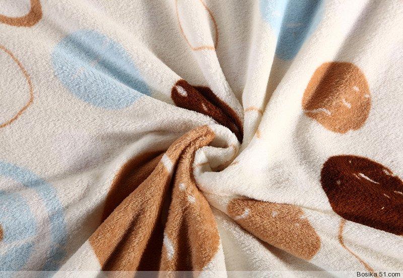 供應(yīng)珊瑚絨四件套咖啡圈