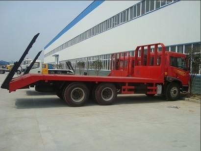 供應(yīng)解放后雙橋平板運(yùn)輸車價(jià)格參數(shù)