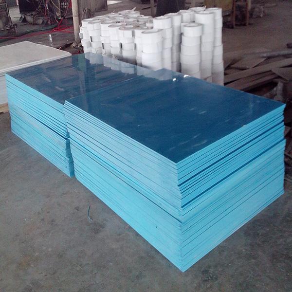 灰色白色藍(lán)色花紋pvc聚氯乙烯塑料擠出硬板