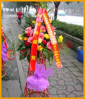 供應(yīng)慶典花藍(lán)