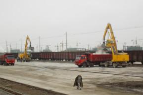 供應火車卸煤炭卸礦石卸沙子機械設備