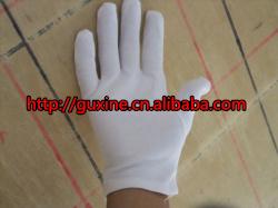 供應(yīng)專業(yè)生產(chǎn)純棉手套拉架羅紋雜色作業(yè)勞保手套