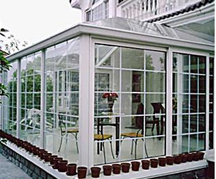 江蘇陽(yáng)光房成品滴水檐圖片