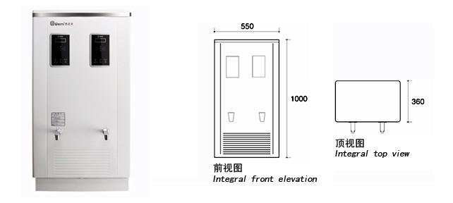 青島吉之美校園刷卡開(kāi)水器GK-100ES圖片