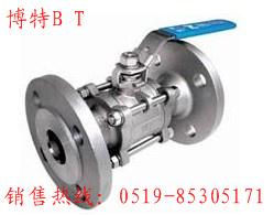 Q41F不銹鋼三片式法蘭球閥圖片