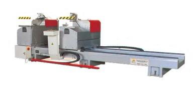 鋁型材高效雙角切割鋸床圖片