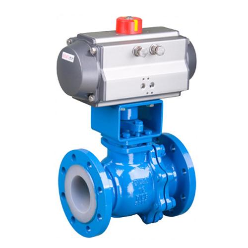 供應(yīng)氣動(dòng)襯氟球閥