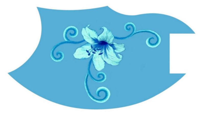 牡丹花圖案拼圖馬賽克圖片