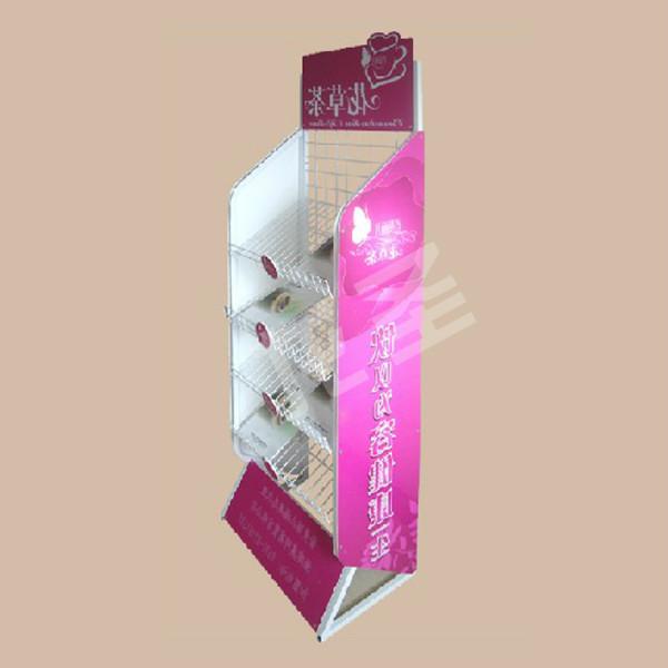 花草茶飲料展架廠家制作飲料展架圖片